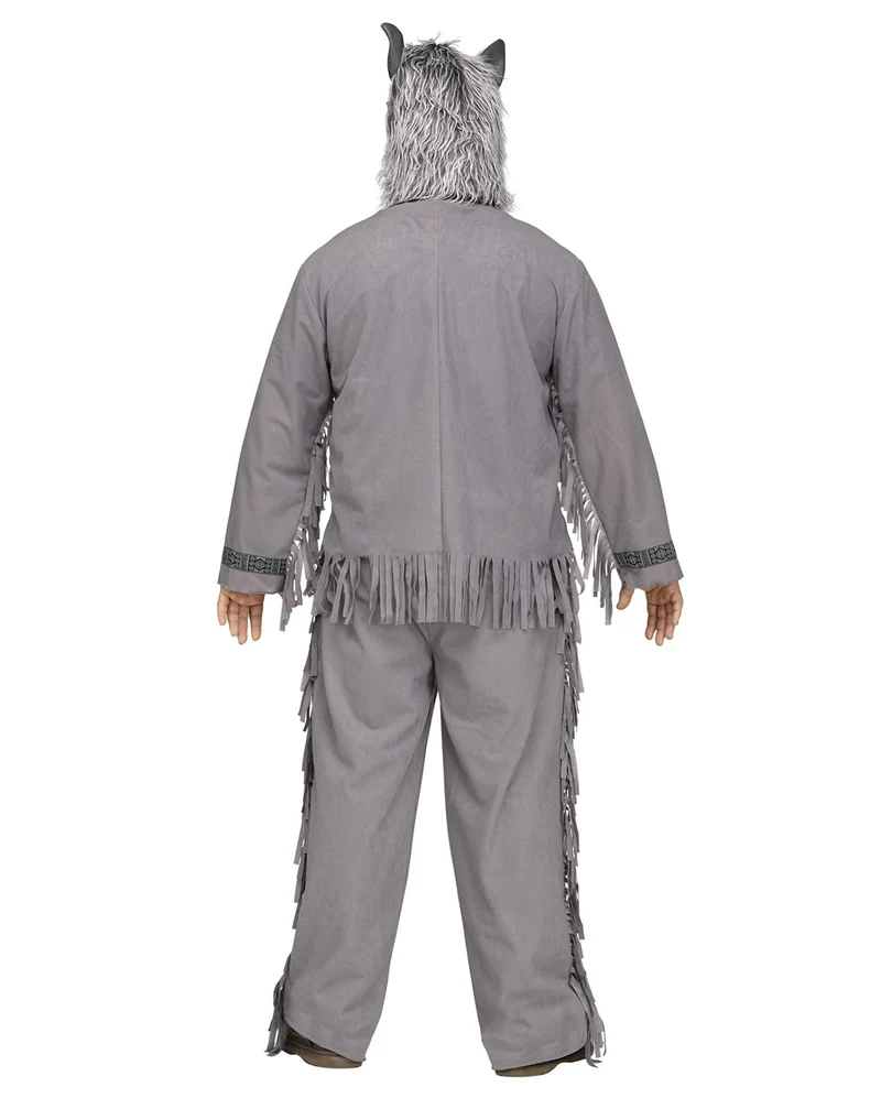 Wolfs Krieger Herrenkostüm Plus Size