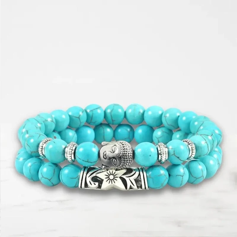 Bracelet Couple Pierre Naturelle
