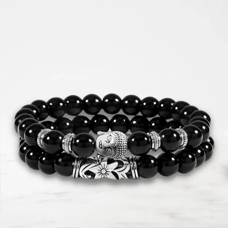 Bracelet Couple Pierre Naturelle
