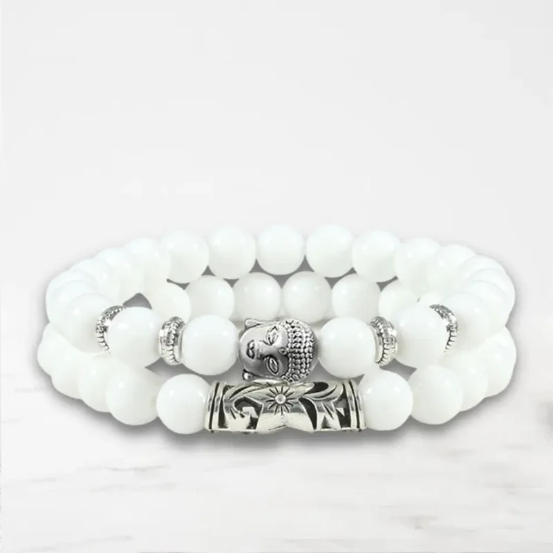 Bracelet Couple Pierre Naturelle