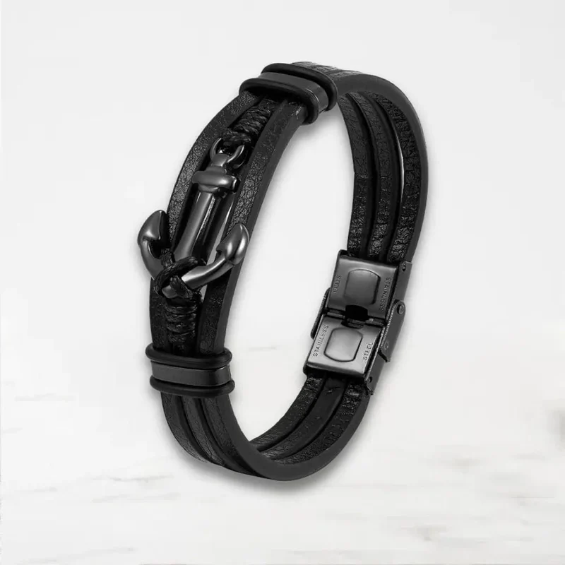 Bracelet Couple Ancre
