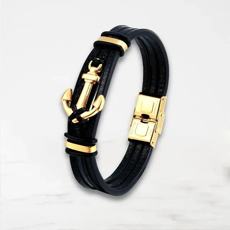Bracelet Couple Ancre