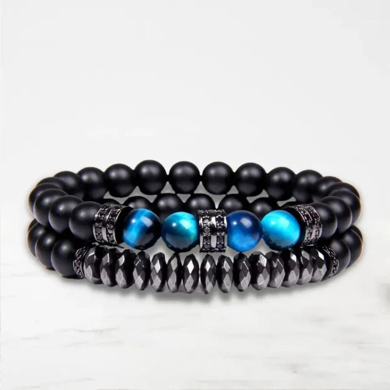 Bracelet Couple Pierre