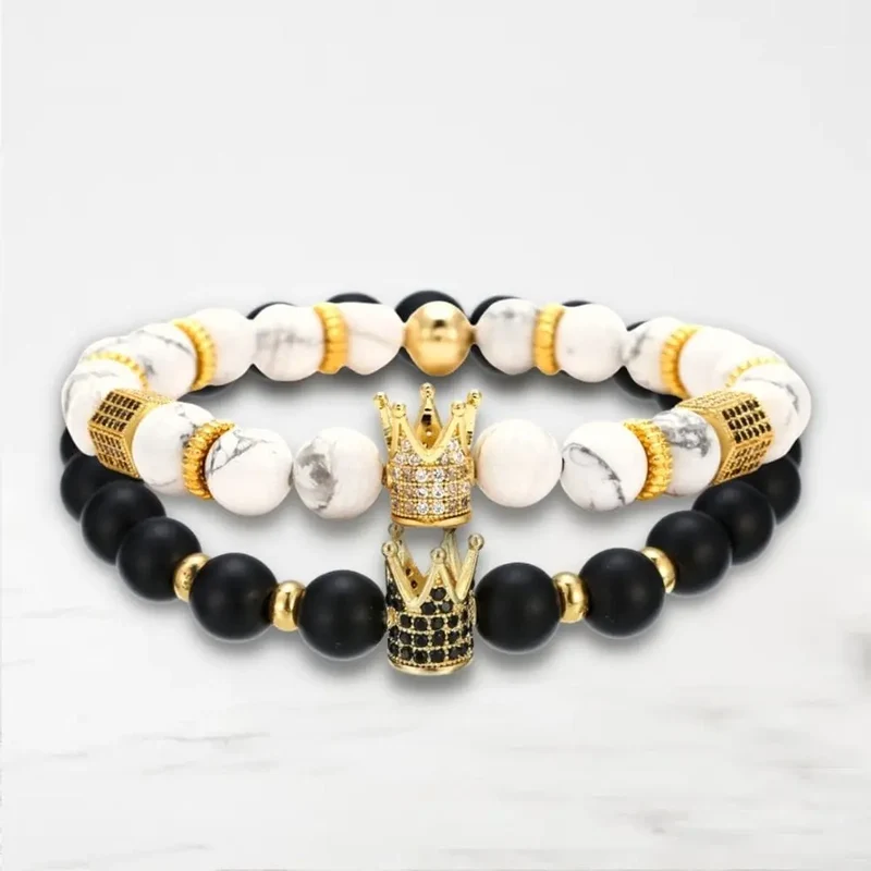 Bracelet Couple Roi Et Reine