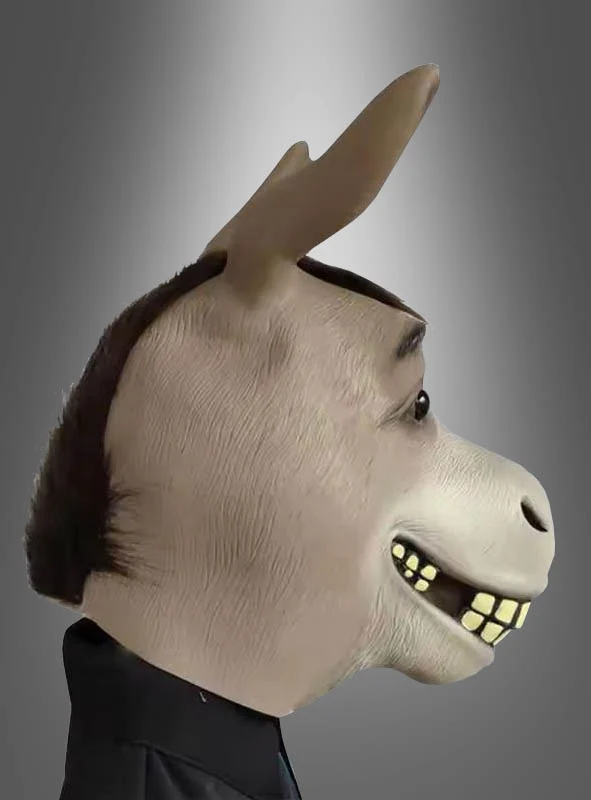 SHREK Esel Latex Vollmaske