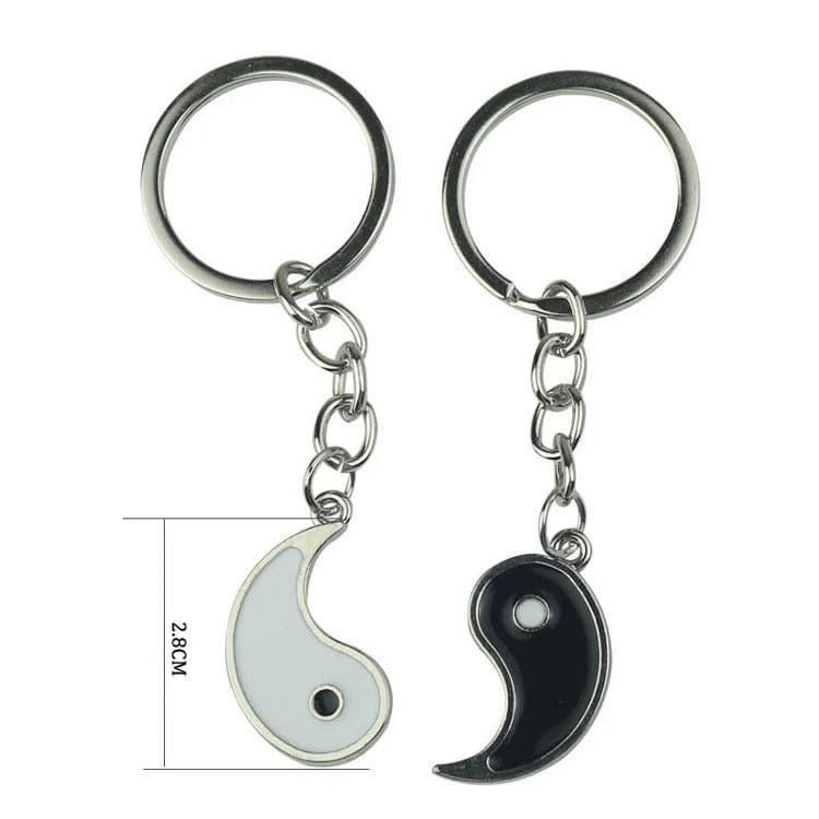 Schlüsselanhänger Yin Yang