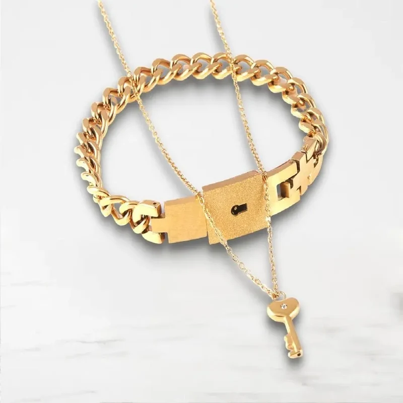 Bracelet Couple Avec Clé