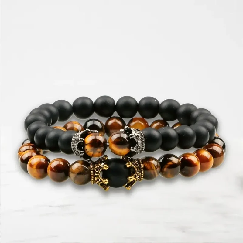 Bracelet Couple Oeil De Tigre