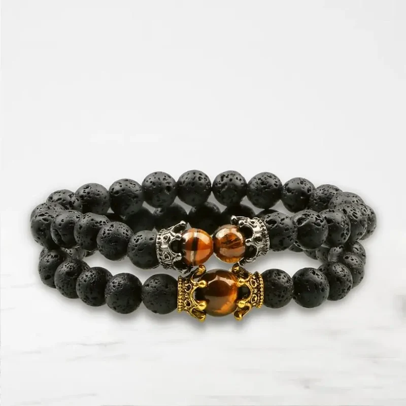 Bracelet Couple Oeil De Tigre