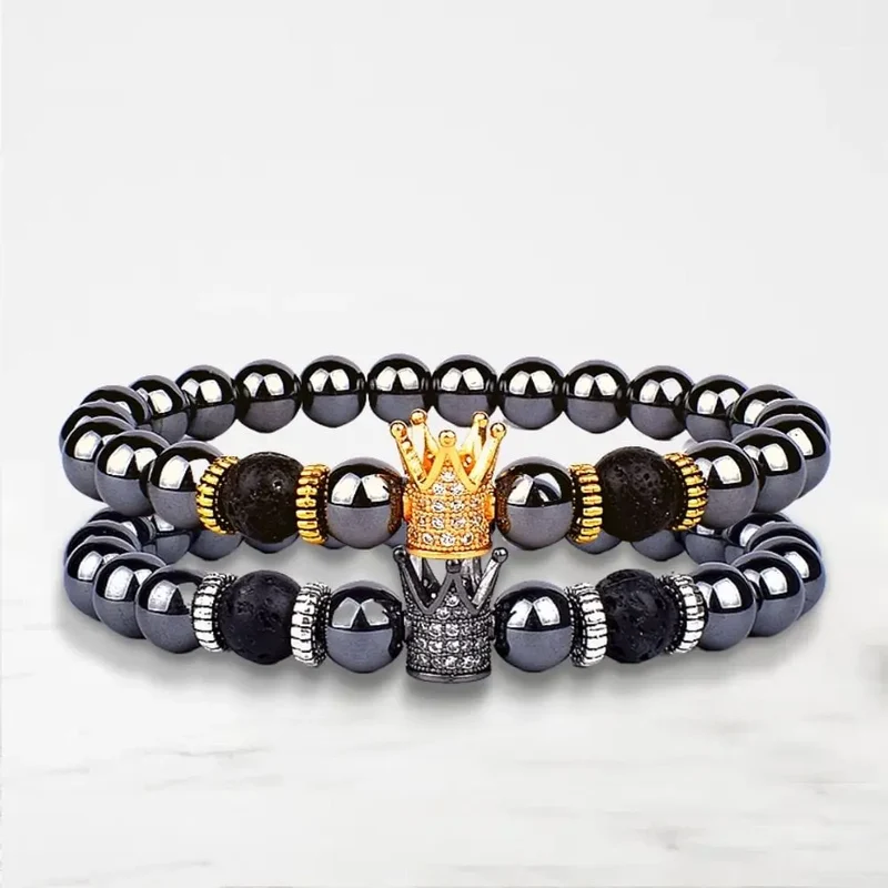 Bracelet Couple King Queen
