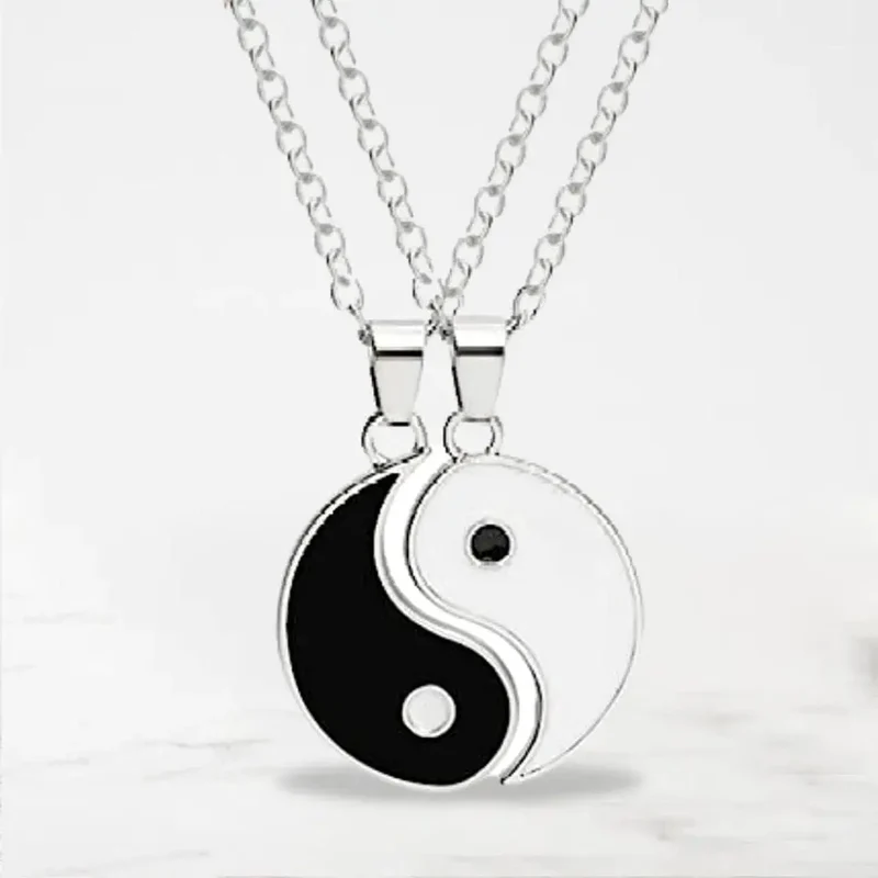 Collier Couple Yin Yang