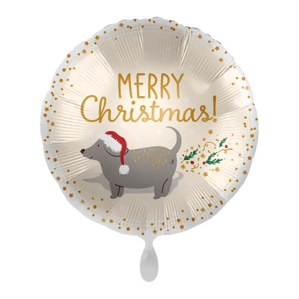 Heliumballon-Geschenk "Merry Christmas" Candy