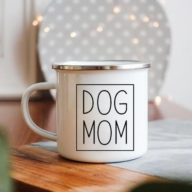Dog Mom Tasse