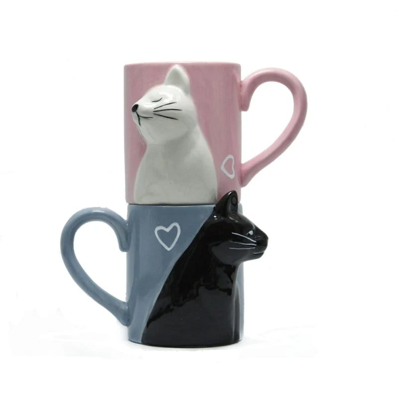 Duo Becher Katzen