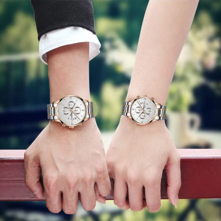 Uhr Hochzeit (2er-Set)