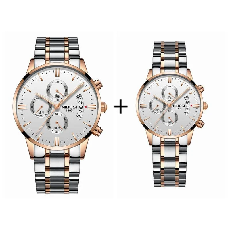 Uhr Hochzeit (2er-Set)