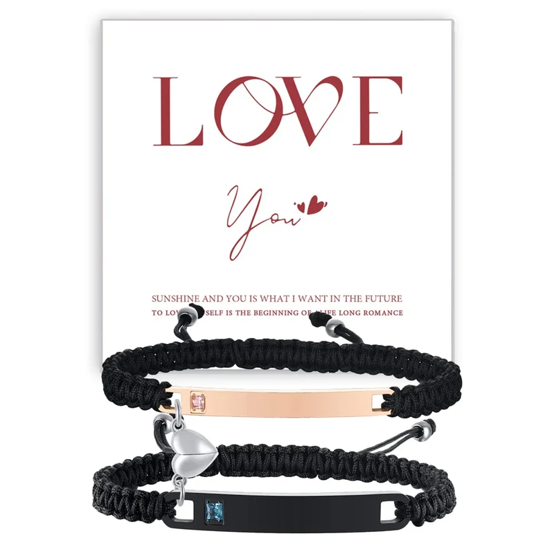 Pärchen Armbänder Stoff
