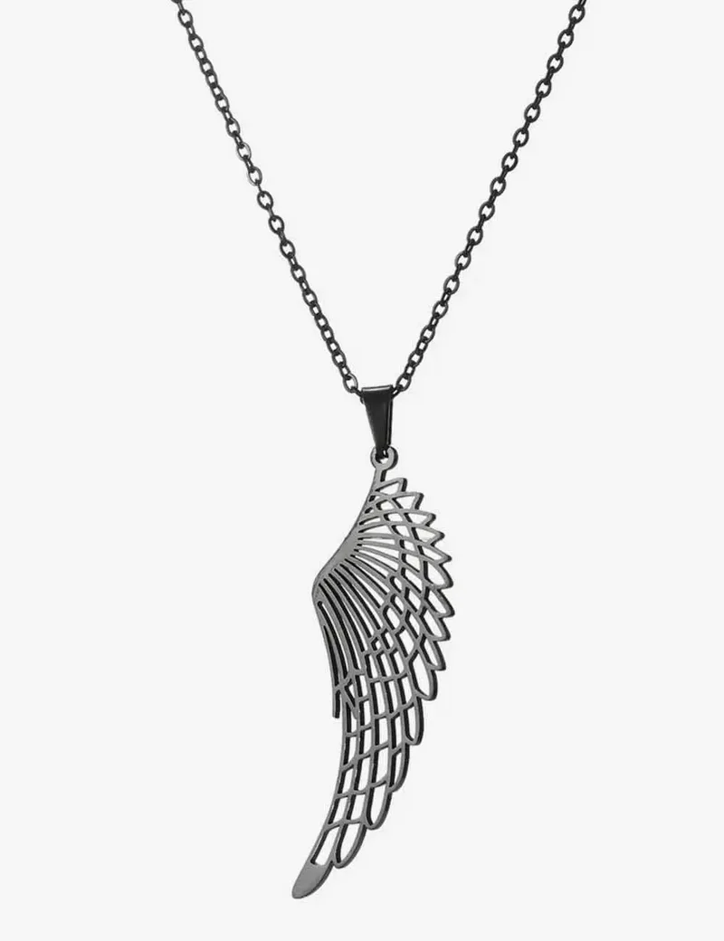 Collier De Couple Aile d'Ange (En Duo)