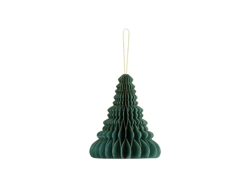Papierwaben-Ornament Weihnachtsbaum 15cm