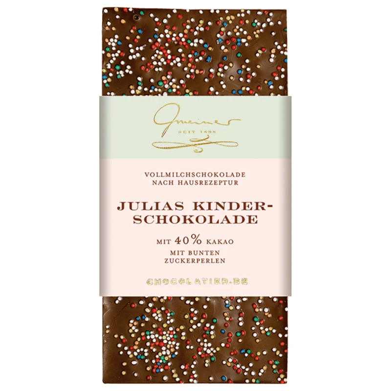 Chocolatier Bunte Zuckerperlen Schokolade