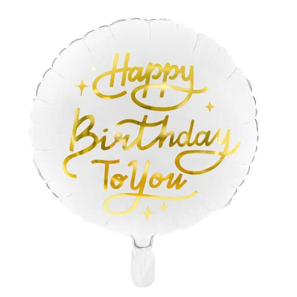 Heliumballon-Geschenk "Happy Birthday To You"