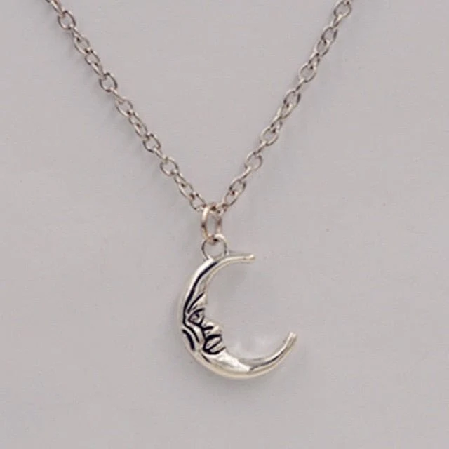 Sonne Und Mond Halskette Freundschaft