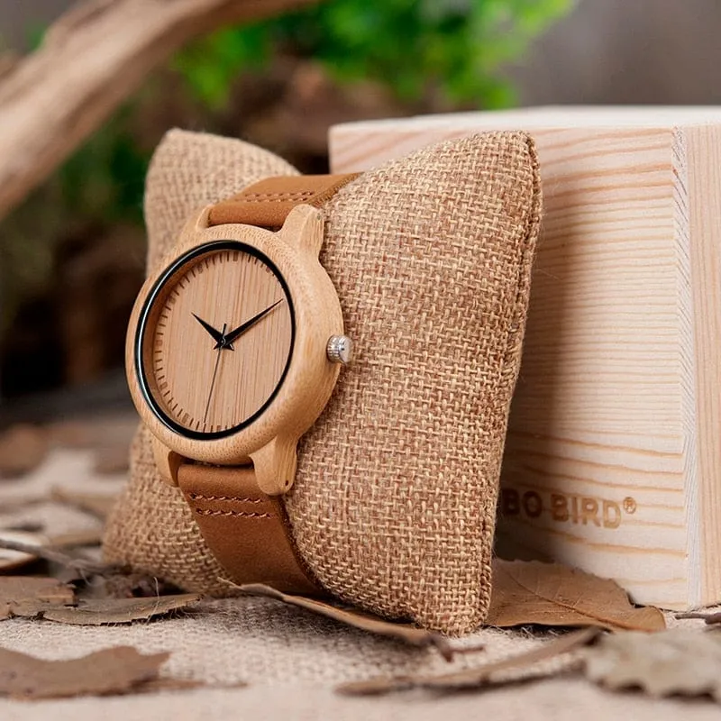 Partneruhr Holz