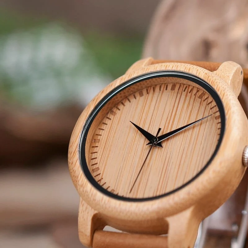 Partneruhr Holz