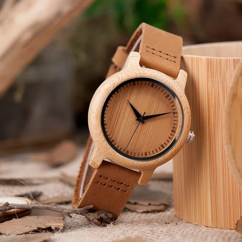 Partneruhr Holz