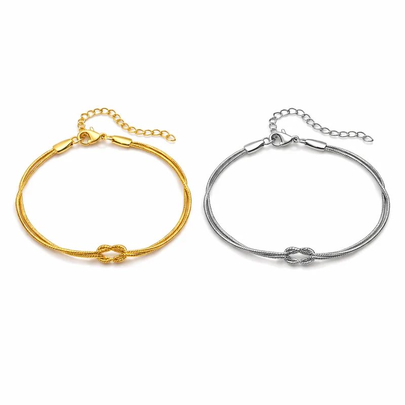 Pärchen Armband Gold Und Silber