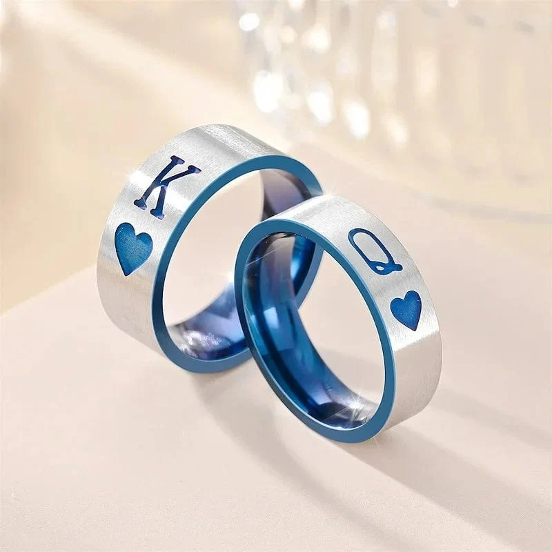 Ringe König Königin - K & Q