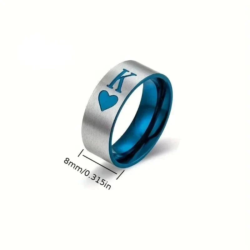 Ringe König Königin - K & Q