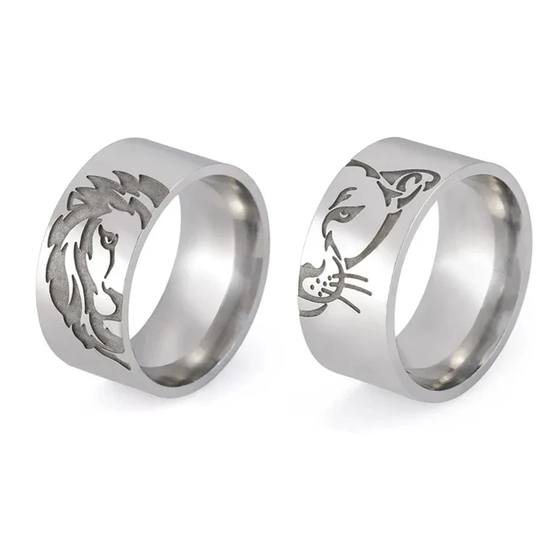 Ring Löwe Und Löwin