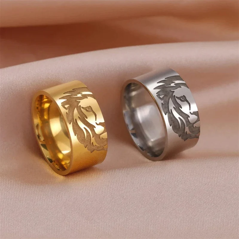 Ring Löwe Und Löwin