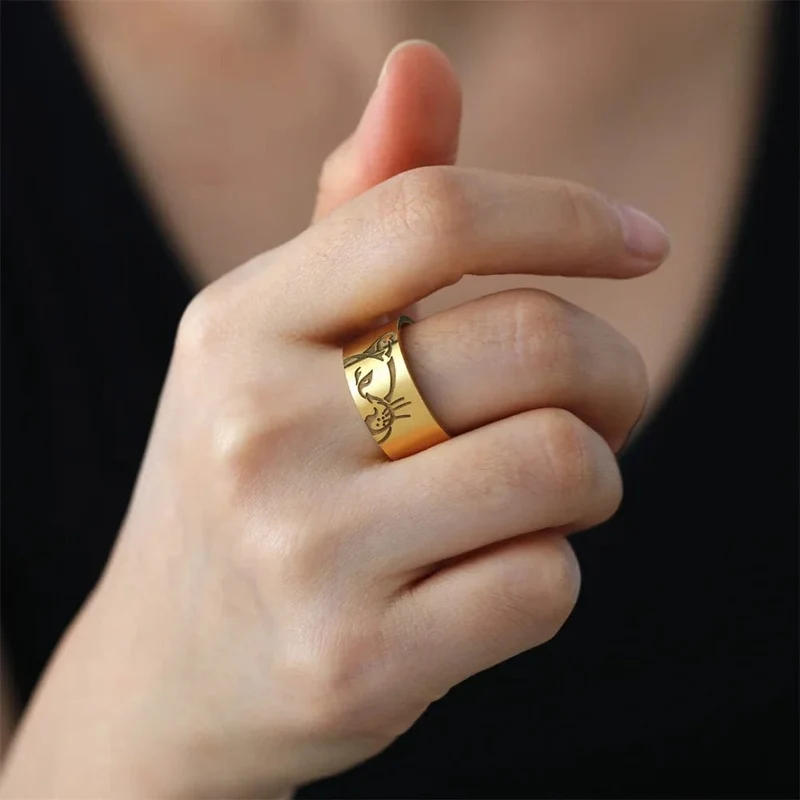 Ring Löwe Und Löwin