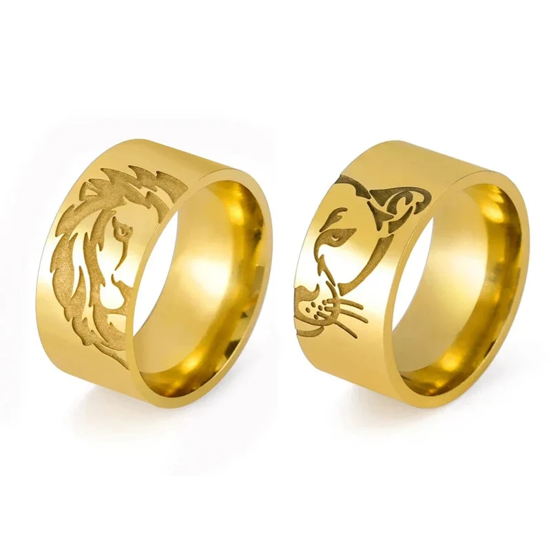Ring Löwe Und Löwin
