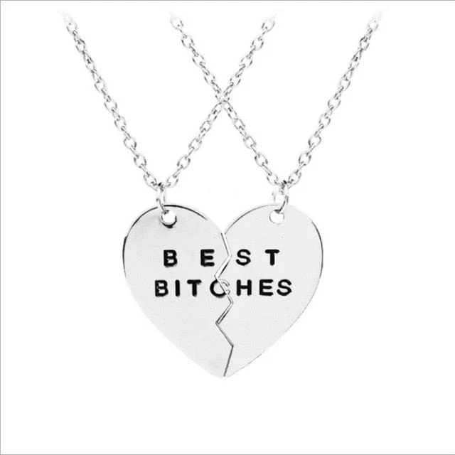 Freundschaftshalskette Best B*Tches (3 Oder 2)