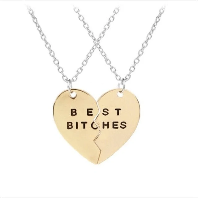 Freundschaftshalskette Best B*Tches (3 Oder 2)
