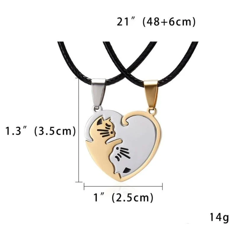 Freundschaftskette Für 2 (Katze)
