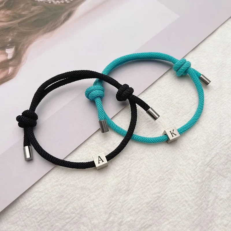 Bracelet Couple à Cordon