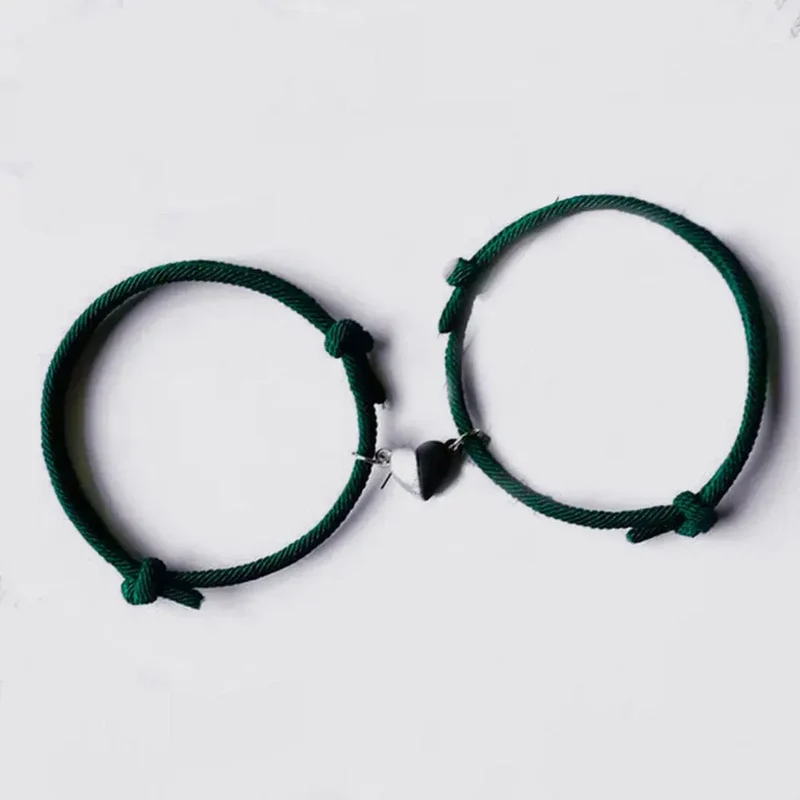 Bracelet Couple Coeur Divisé