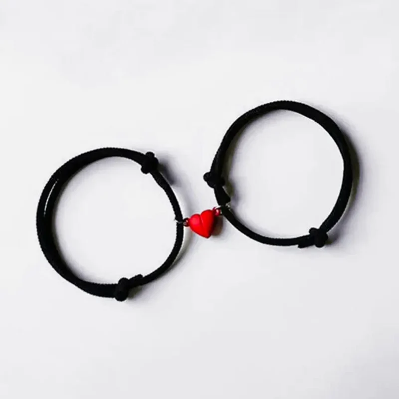 Bracelet Couple Coeur Divisé
