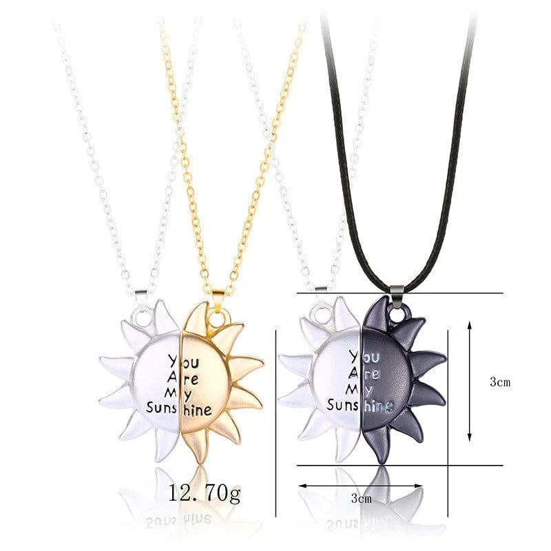 Halskette Duo Sonne