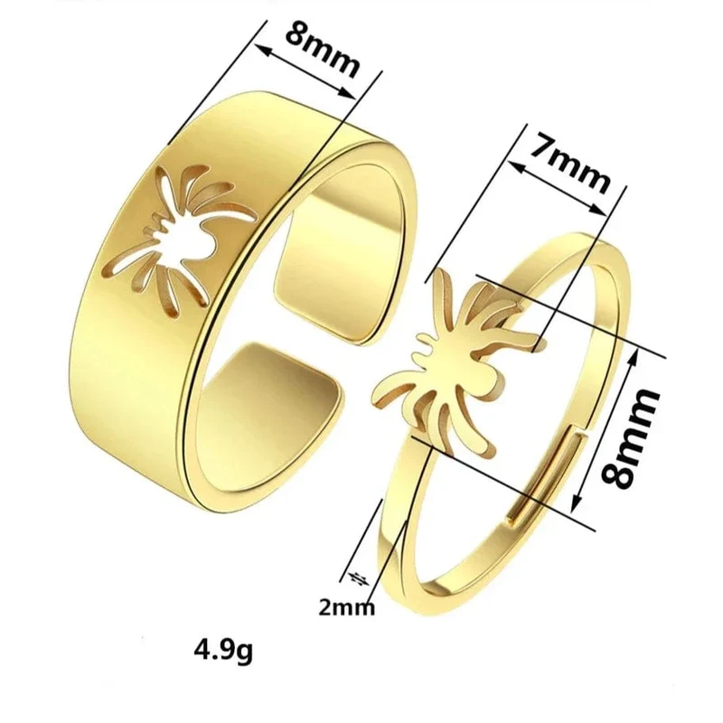Ring Spinne Mann Frau