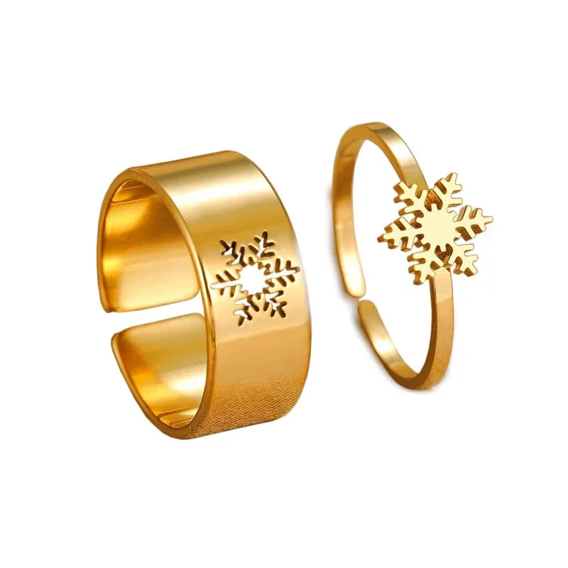 Ring Mit Schneeflocke