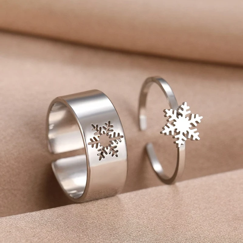 Ring Mit Schneeflocke
