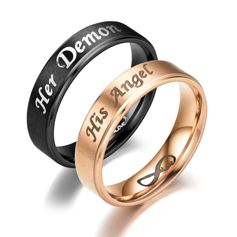 Bague Sein Engel Ihr Dämon