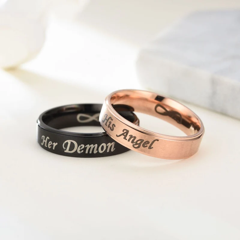 Bague Sein Engel Ihr Dämon