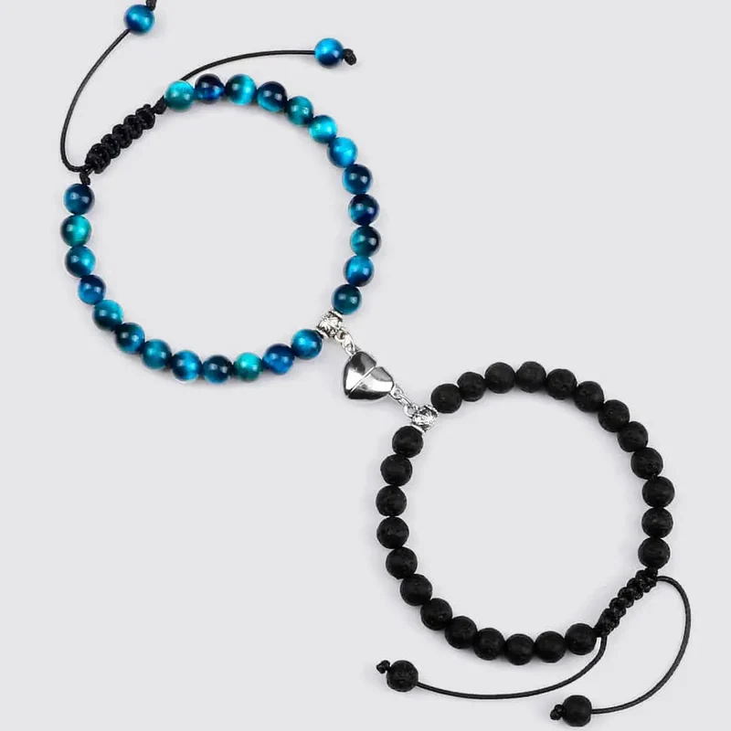 Bracelet Couple Distance Aimanté