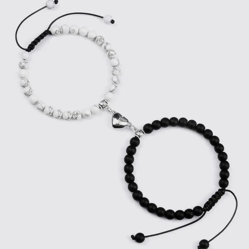 Bracelet Couple Distance Aimanté